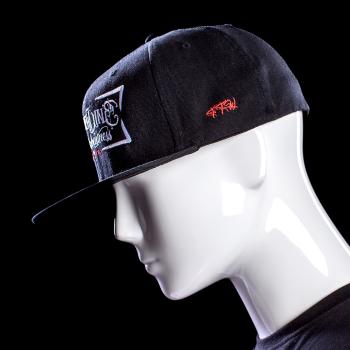 Bloodline Flexfit Cap – Schwarz mit FTW-Stick in S/M oder L/XL