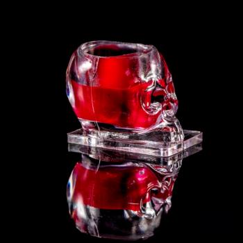 Bloodline Skull Cups – 200 Stück Größe 12 im Totenkopfdesign für Tattoo-Arbeitsplätze