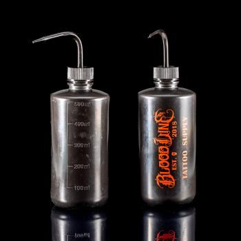 Bloodline Squeeze Bottles – 2 pieces with scale for dosing tattoo liquids