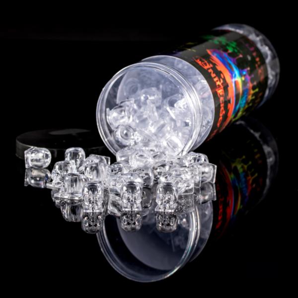 Bloodline Skull Cups – 200 Stück Größe 12 im Totenkopfdesign für Tattoo-Arbeitsplätze
