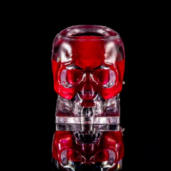 Bloodline Skull Cups – 200 Stück Größe 12 im Totenkopfdesign für Tattoo-Arbeitsplätze